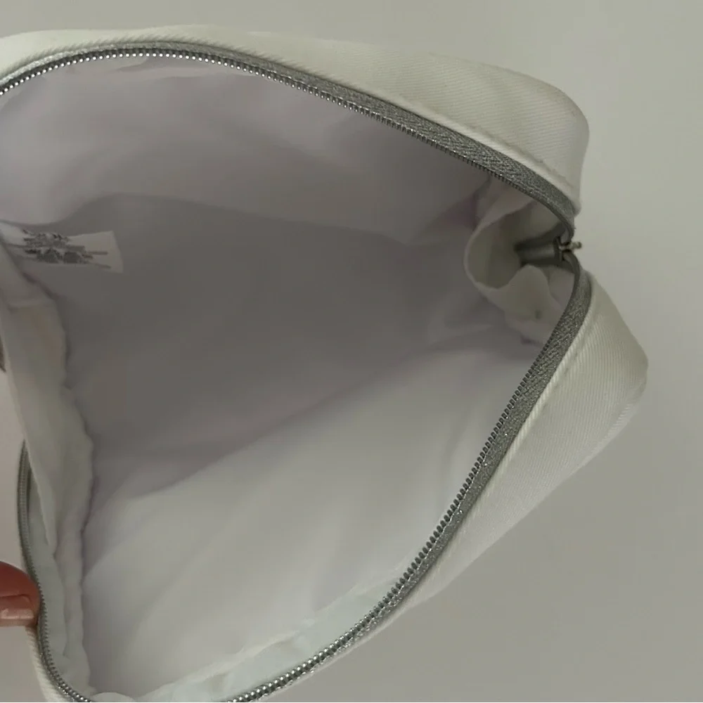 DIOR White Silver Make-up Cosmetic toiletrie pouch bag - Picture 9 of 9